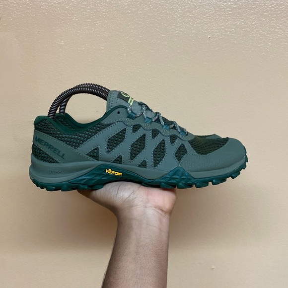 Merrell Vibram Siren 3 Aerosport Trail Running Sneakers “Dark Sage Green” - Picture 1 of 17